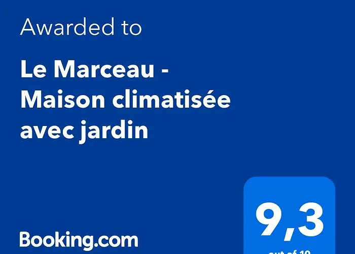Le Marceau - Maison climatisée avec jardin